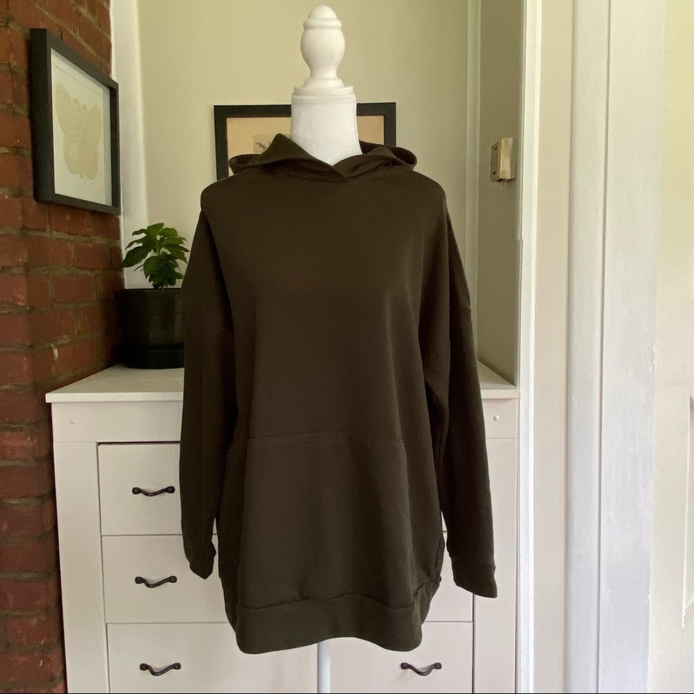 Forever 21 Open Shoulder Hoodie